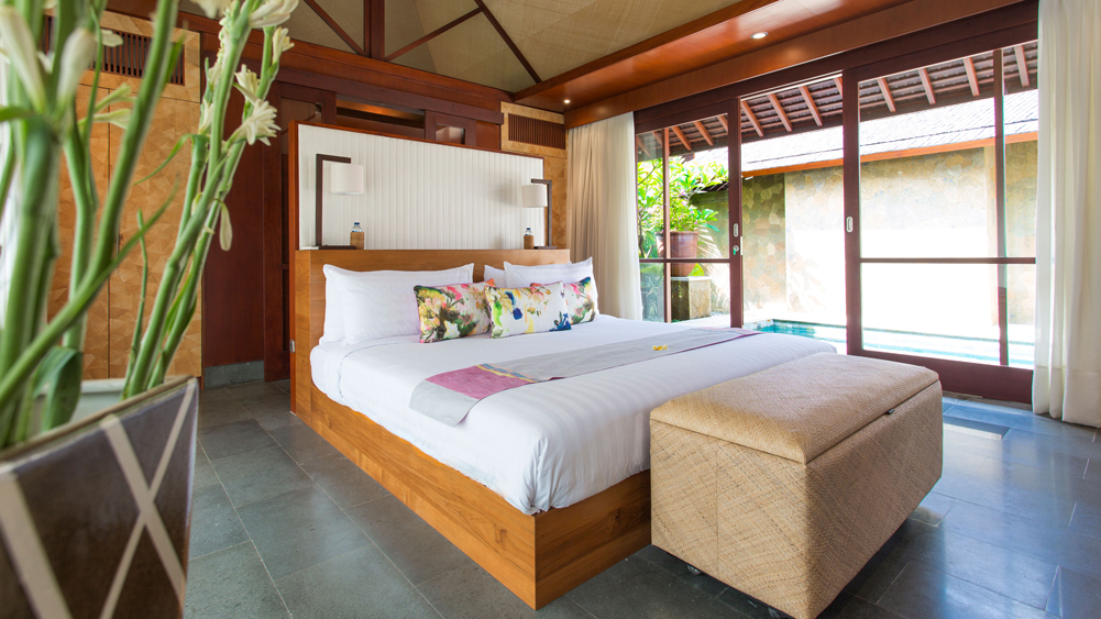 Villa Bayu Gita Beachfront - Restful master suite two